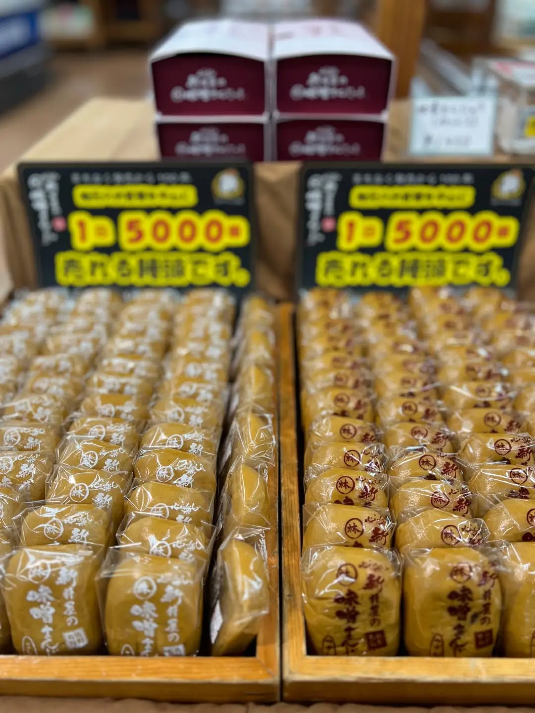 ◯
⚔️童信と河了貂も食べた⚔️
（7/11土曜日の笑コラにて放送）
新井屋さんの【味噌まんじゅう】は、
どまんなかたぬま・朝採り館でも販売中です！

皮に黒糖と味噌を練り込んであって
どこか懐かしい、癒される味。
「佐野と言えば？」の答えのひとつが
新井屋さんの味噌まんじゅう

佐野に来たら、
ぜひ食べていただきたい一品です️