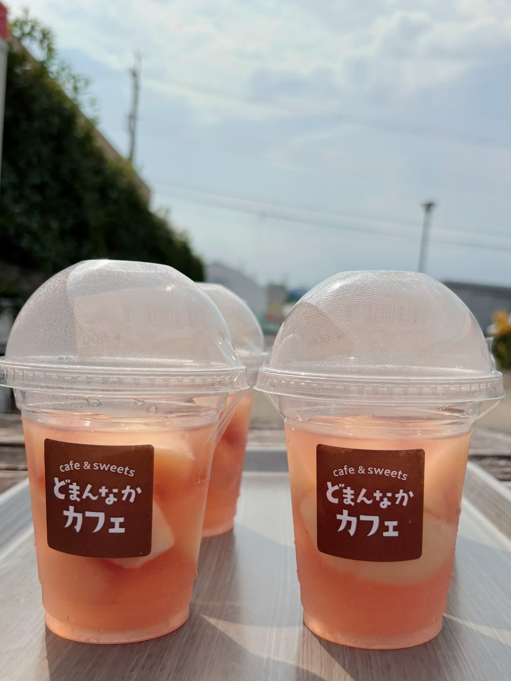 こんにちは︎
です️ 
どこをすくっても桃・桃・桃︎

大ぶり果肉の圧倒的な満足感がうれしい
【桃ゼリー】いかがでしょうか🤤 

完熟桃をコンポートにしてぷるぷるゼリーに
閉じ込めました！

※桃の種類により色味が変わりますので
ご理解のほどよろしくお願いいたします‍♀️

季節限定・数量限定です！
この機会に是非🫶 

◎朝採り館にて販売中
　1個600円（税込）