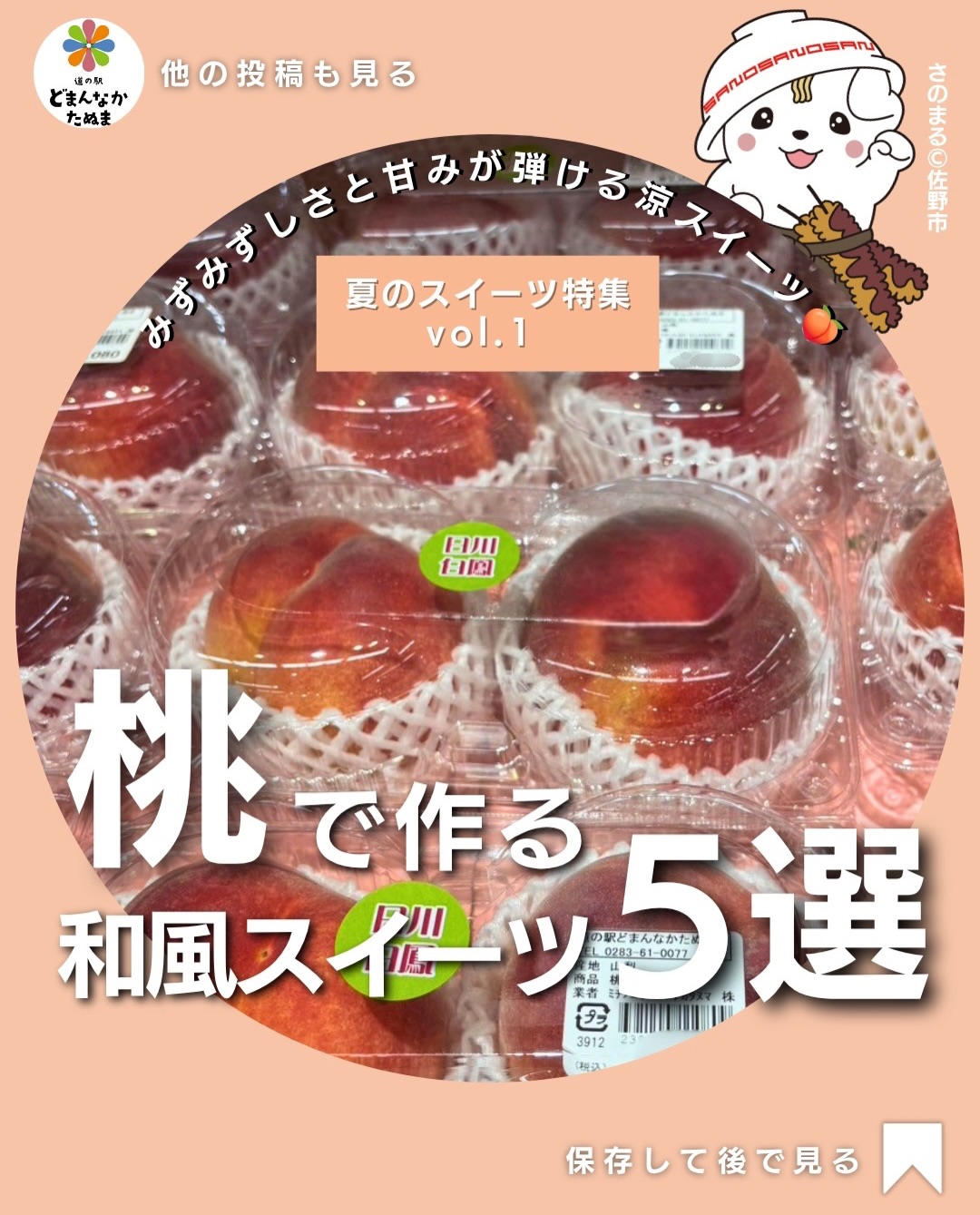 旬を迎えた甘くてジューシーな桃
そのまま食べるのももちろん美味しいですが、
ひと手間加えるだけで、おうちで楽しめる和風スイーツに大変身します
今回ご紹介するのは…
白玉あんみつ
ヨーグルトきなこパフェ
冷やしぜんざい
桃の寒天デザート
桃のアイス最中
どれも3ステップ以内で作れるので、
忙しい日のおやつや来客のおもてなしにもおすすめです
旬の桃は香りも甘みも格別。
冷蔵庫でしっかり冷やして食べると、夏の暑さも忘れる美味しさですよ♪
「桃を買ったら作りたい!」と思ったら保存がおすすめ!
みなさんの好きな桃の食べ方もぜひコメントで教えてください